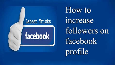 How to get followers on facebook. Things To Know About How to get followers on facebook. 